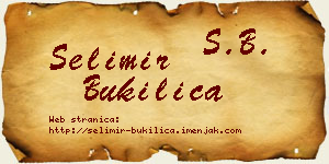 Selimir Bukilica vizit kartica